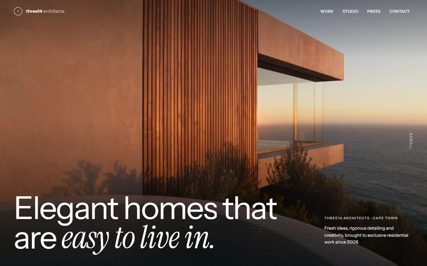Our concept for Three14 Architects